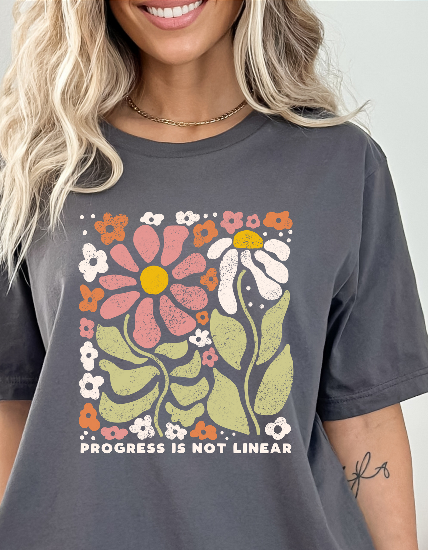 Progress not Linear - Flower