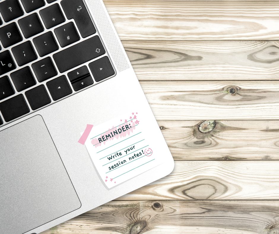 Session notes Sticker – ABAble